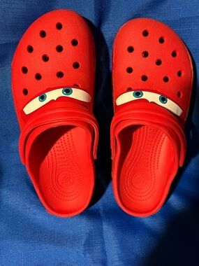 CROCS Red Lighting Mc Queen mens clogs